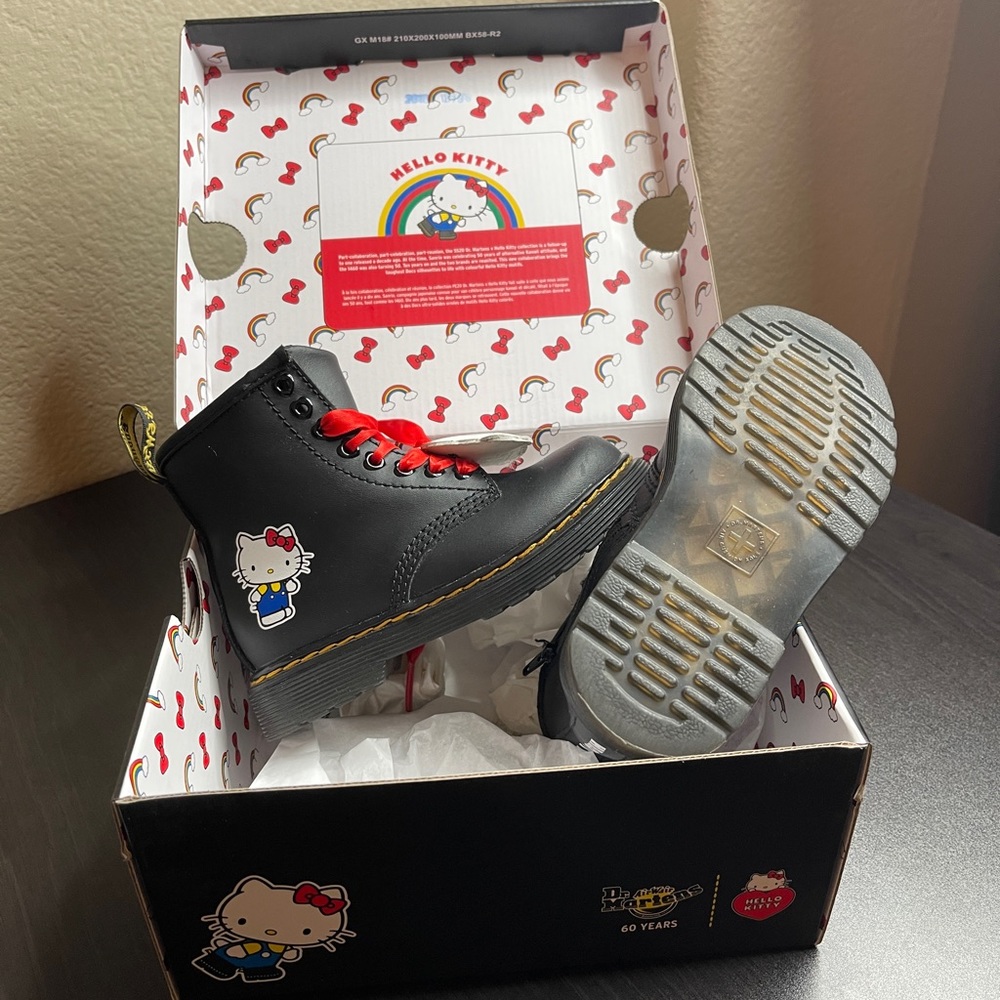 Hello Kitty Doc Martins Toddler size 9